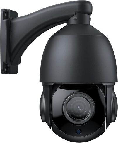 4K 30x Zoom Outdoor PTZ Security Poe IP Camera ، 8MP SPEED DOPE CAMERANCE مع الكشف البشري ، رؤية ليلية 390 قدمًا ، نقاشين ، فتحة بطاقة SD ， 24/7 تسجيل ، RTSP ONVIF متوافق in Kuwait