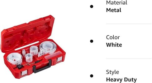 Milwaukee Electric - Hole Dozer Dozer Hole General Hole Saw Kit - 21pc in Kuwait