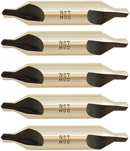 Shars #4 5 PCS RH HSS Double End Center Center Dill Combined Drill & Countersink تعيين جديد 404-1353 (5)!) in Saudi Arabia