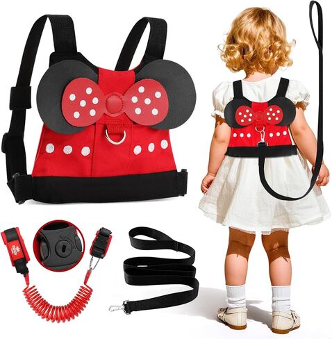 Lehoo Castle Toddler Leash for Walking, Baby Leashes for Toddlers 4-in-1, Kid Harness with Leash, Child Safety Leash Anti Lost Wrist Link (Whale) in Kuwait