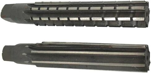 2PCS/Set Hand Reamers Set MT0/MT1/MT2/MT3/MT4/MT5 Steel Fine/Rough-Edge Morse Taper Reamer for Milling Finishing Tool(MT1) in Saudi Arabia