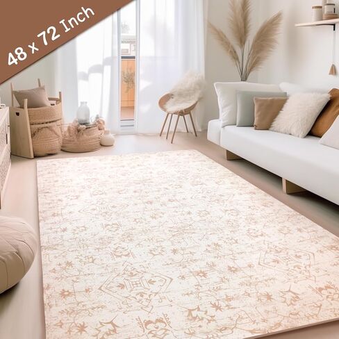 Extra Large Baby Play Mat - 4FT x 6FT Foam Puzzle Floor Mat for Kids & Toddlers (Persia Rhombic Pattern) in Kuwait