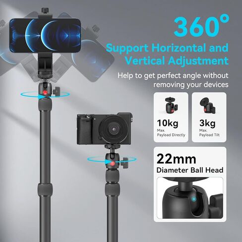 Bundle：SmallRig Camera Desk Mount Table Stand with Magic Arm and 1/4" Ball Head and Tripod Fluid Head Pan Tilt Head with Quick Release Plate in Saudi Arabia