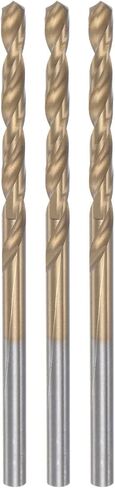 #US 3pcs 2.9mm Titanium Coated M42 High Speed Steel 8% Cobalt HSS Twist Drill Bits in Saudi Arabia