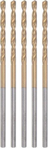 #Uus 5pcs 1.3mm Titanium M42 High Speed ​​Steel 8 ٪ Cobalt HSS Twist Drill Bits in Kuwait
