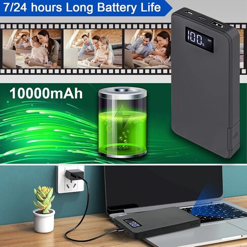 Wi-Fi Mini Camera مع التحكم في تطبيق الهاتف 1080p HD اللاسلكي الكاميرات اللاسلكية مع عمر بطارية لمدة 20 ساعة ، واكتشاف الحركة ، والرؤية الليلية (B-Y2) in Saudi Arabia