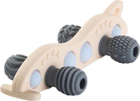 Baby Teething Toys Silicone Car Teether for Baby BPA Free Sensory Chew Toy (Green) in Kuwait