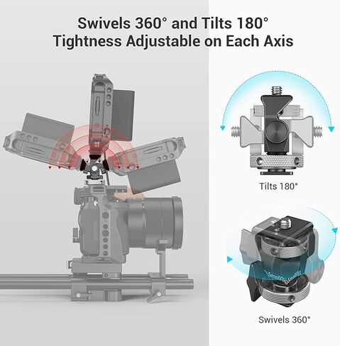 مقبض علوي صغير مع 3/8 "-16 محدد دبابيس لقب قبضة ARRI وحامل MOUNT MOUNT MOUNT in Saudi Arabia