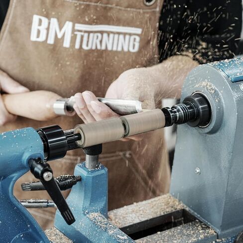 Pen Making Tools Set: Pen Mandrel Saver, 7pc Universal Barrel Trimming System, Pen Tube Insertion Tool for Woodturning Lathes MT2 in Saudi Arabia