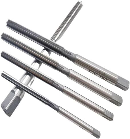 H7 دليل مستقيم الفتحة Reamer 2-20mm ، W6542 HSS يدوي مربع شانك رايمر ، تقسيم يدوي وقطع طحن القطع الدقيقة (8.0 مم H7) in Saudi Arabia