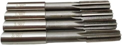 American Made Machine Reamer H7 HSS Straight Shank Reamer 1/8 3/16 1/4 5/16 3/8 1/2 5/8 3/4 ، أداة قطع ماكينج (4PC1I8-3I16-1I4-5I16) in Saudi Arabia