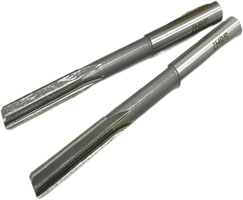 American Made Machine Reamer H7 HSS Straight Shank Reamer 1/8 3/16 1/4 5/16 3/8 1/2 5/8 3/4 ، أداة قطع ماكينج (4PC1I8-3I16-1I4-5I16) in Saudi Arabia