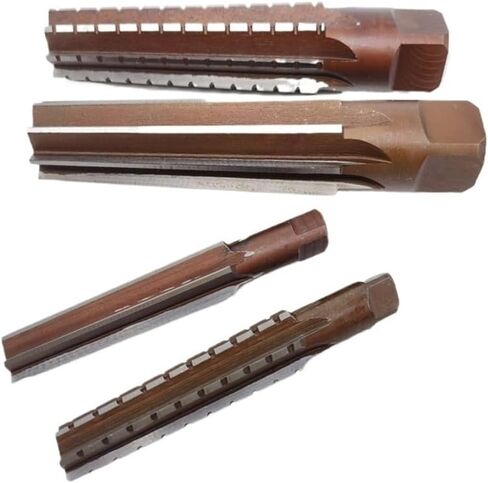 Mohs Taper Reamer MT0-MT5,9Crsi Precision Reamer and coarse Reamer, Used Fit for Manual Tools Fit for milling Precision Machining Tools(MT0 Fine) in Saudi Arabia