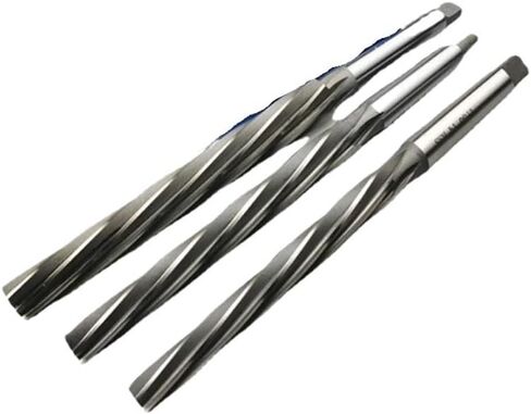W6542 HSS 1:50 Machine Taper Spiral Reamer 8-30 مم ، الفولاذ المقاوم للصدأ ، وأدوات آلة النحاس وقطع الدقة (10 مم) in Saudi Arabia