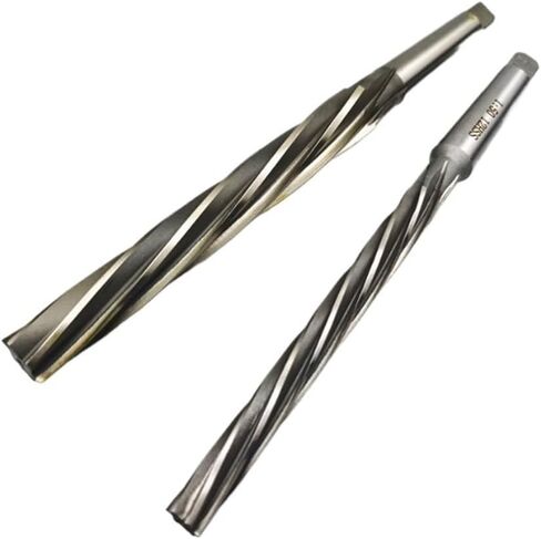 W6542 HSS 1:50 Machine Taper Spiral Reamer 8-30 مم ، الفولاذ المقاوم للصدأ ، وأدوات آلة النحاس وقطع الدقة (10 مم) in Saudi Arabia