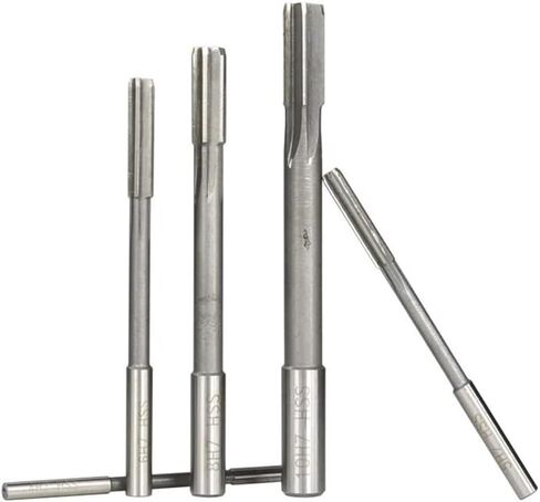 1PCS HSS Machine Tool Reamer H7 ، 1mm- 20mm Straight Shank Chuck Machine Tool Reamer Straight Slot Reamer Milling Cutter (12mm H7) in Saudi Arabia