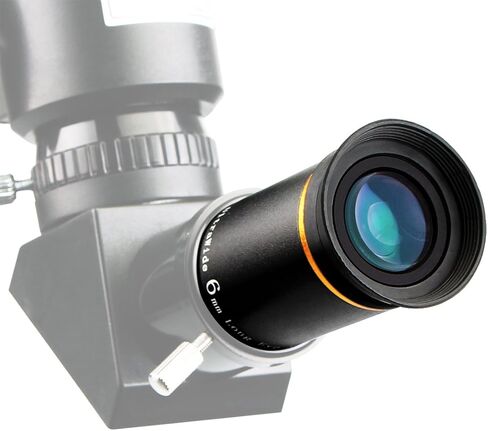 SVBONY SV131 Eyepiece 32mm 1.25 بوصة بوكس ​​بوكب باقة العيون مع 66 درجة زاوية عريضة HD 6MM in Saudi Arabia