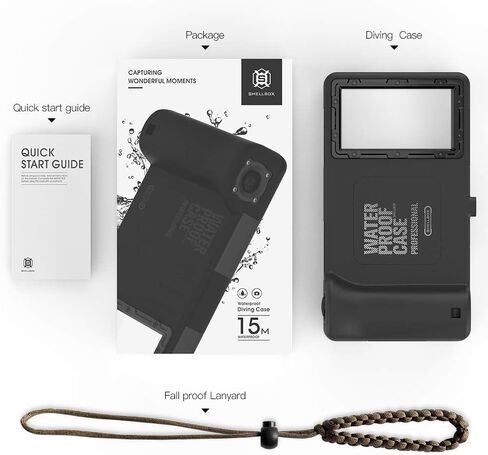 Apple Galaxy Underwater Case, Waterproof Housing Case for Apple and Galaxy, 50ft Diving Cover for Take Pics and Vedios, in Saudi Arabia
