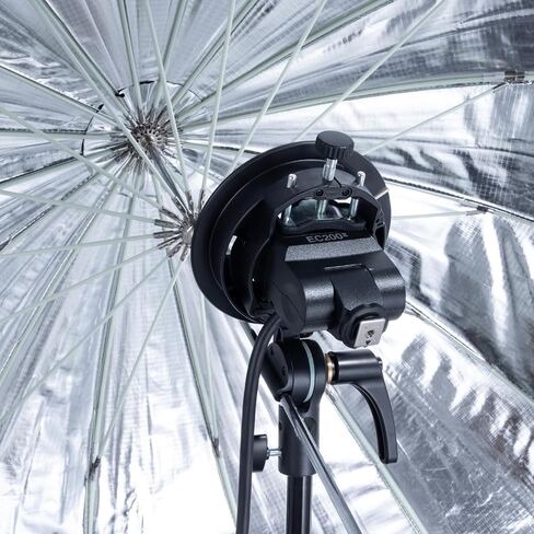Godox EC200 II Extension Flash Head لـ Godox Ad200Pro II Flash ، 200W Extender مع 2M تمديد كابل ، حذاء بارد معدني ، ملحق فلاش الكاميرا المحمول ، للتصوير في الهواء الطلق/داخلي in Saudi Arabia