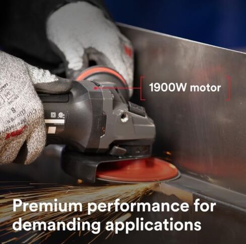 طاحونة زاوية كهربائية 3M ، 11129 ، VS ، 4.5-5 في مفتاح مجداف ، 13-AMP ، 120 فولت ، للقطع ، الطحن ، التلميع وإزالة الصدأ ، 1 EA in Saudi Arabia
