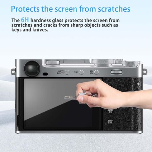 [3 حزمة] واقي الشاشة لفيلم Fujifilm X-E5 ، HD Film Protection ، 6H صلابة ، خدش ، مضاد للأصفر ، فيلم واقٍ لكاميرا Fujifilm X-E5 (غير زجاجي) in Saudi Arabia