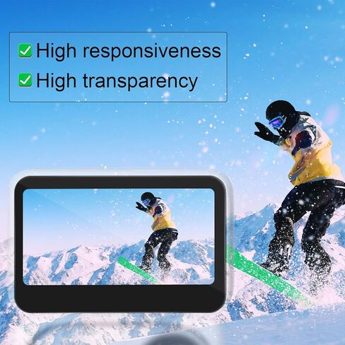 3pcs Screen Protector for Insta360 GO 3S, 0.26mm 9H Hardness Tempered Glass Film Anti-Scratch Anti-Bubble HD Clear Screen Protector Camera Accessories in Saudi Arabia