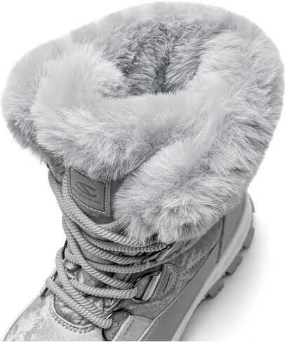 Hobibear Women's Snow Boots Winter Outdoor Faux Fur مبطنة in Saudi Arabia