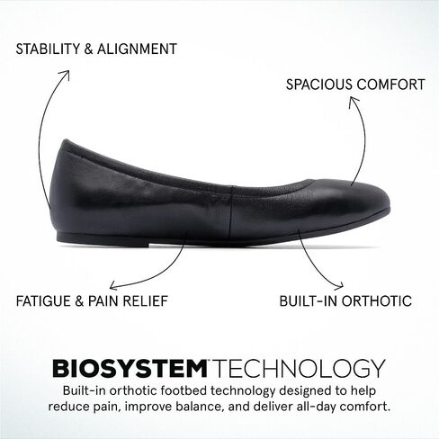 ABEO Promenade Ballet Flats Shoes for Women | Women's Flats | Ball of Foot Pain Relief | Built-in Metatarsal Pads Women | Ball of Foot Cushions for Women in Saudi Arabia