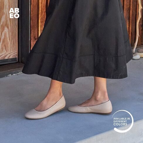 ABEO Promenade Ballet Flats Shoes for Women | Women's Flats | Ball of Foot Pain Relief | Built-in Metatarsal Pads Women | Ball of Foot Cushions for Women in Saudi Arabia
