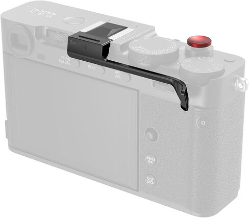 قبضة الإبهام الصغيرة مع غطاء الحذاء الساخن ل Fujifilm X -E5 (أسود) - 5452 in Saudi Arabia