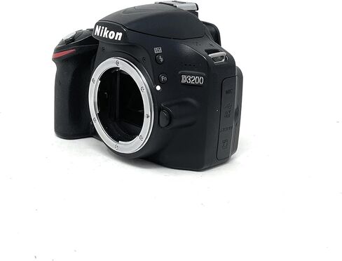 Nikon D3200 24.2 MP Digital SLR Camera (الجسم فقط) - الإصدار الدولي (بدون ضمان) (صندوق أسود ، مفتوح) in Kuwait