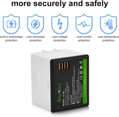 1- بطاريات حزمة لكاميرا Arlo Pro ، Pro 2 ، بطارية 2440mAh قابلة للشحن in Kuwait