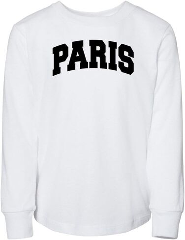 Collegiate Paris Toddler Kids Long Sleeve T-Shirt in Saudi Arabia