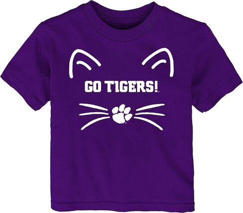 Clemson Tigers Go Tigers! Baby/Toddler T-Shirt - Purple in Saudi Arabia