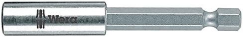 Wera - 5053455001 Hexagon 899/4/1 Stainless Steel Sleeve, Universal Bit Holder 1/4" x 75mm in Saudi Arabia