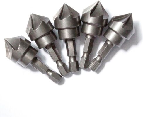 2pcs 90 درجة عدادات الحفر الشجاع بت 1/4 "سداسي سداسي سد hex النجارة زاوية النجارة الزاوية القاطع المائل إزالة براء in Saudi Arabia