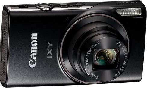 Canon PowerShot Ixy 650 (ELPH 360) HS Digital Camera + 64GB الذاكرة + POCKENT SOMPORMENT SOPPORMENT + More (حزمة القيمة) (متجددة) in Saudi Arabia