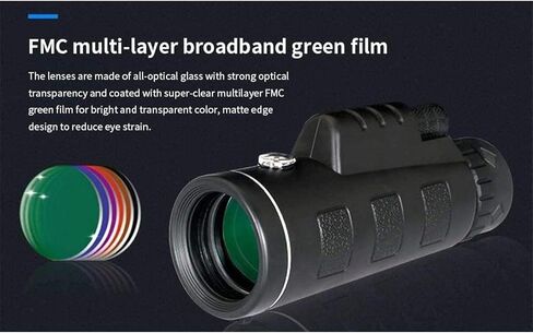Mobile Phones with Compass and Tripod Astronomical Refractor Telescope Mini Telescope Durable Outdoor Application in Saudi Arabia