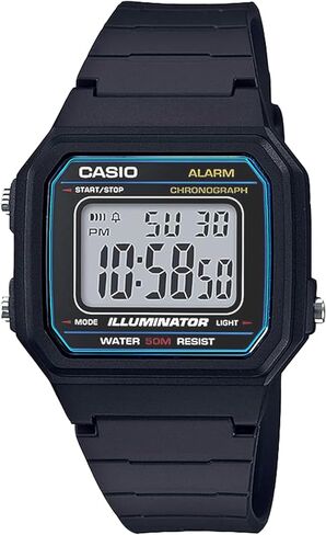 Mr.Shield Screen Protector متوافق مع سلسلة CASIO W-217H / W217H [الزجاج المقسى] [3 عبوات] [زجاج اليابان مع صلابة 9H] in Kuwait