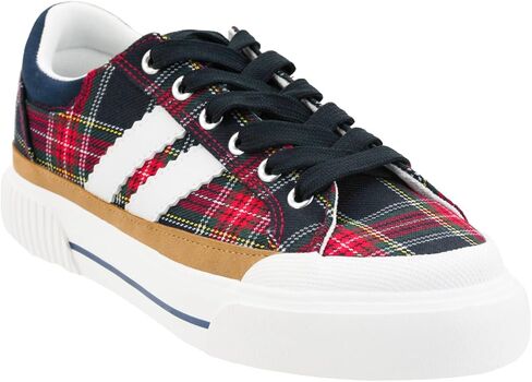 Corkys Footwear Hey Girl Womens Thats Her Fashion Sneaker - Featuring Two Stripes on The Side, Cushioned Insoles for All Day Wear, and A Lace-Up Design in Saudi Arabia