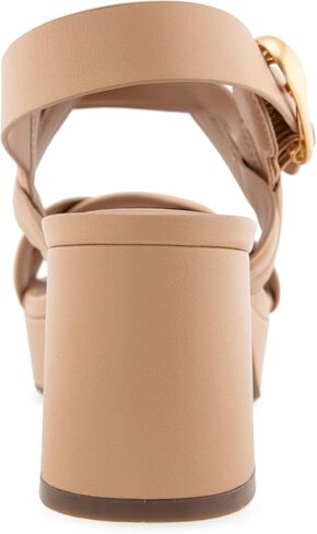 Aerosoles Women's CAMEA Platform Sandal, Beige Bisque Leather, 7W in Saudi Arabia