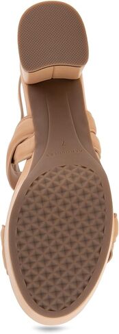 Aerosoles Women's CAMEA Platform Sandal, Beige Bisque Leather, 7W in Saudi Arabia
