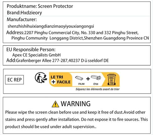 Screen Protector for Data Frog R36S Game Console (for Accessories), 0.3mm High Definition 9H Hardness Optical LCD Premium Glass Protective Cover [3 Pcs] in Saudi Arabia