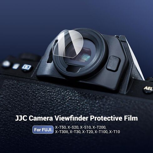 Kiorafoto 2PCS Viewfinder EVF Screen Protector for Fujifilm Fuji XT50 X-T50 XS20 X-S20 XS10 X-S10 X-T30II X-T30 II XT200 XT100 XT30 XT20 XT10, Anti-Scratch Anti-Fingerprint 3H Clear Protector Film in Saudi Arabia