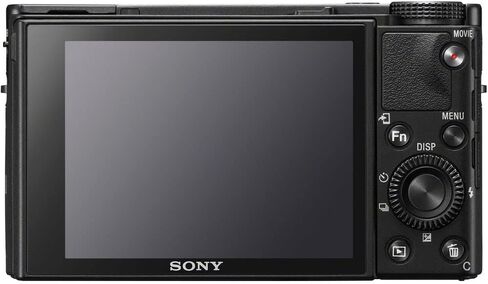 Sony Cyber-Shot DSC-RX100 VII الكاميرا الرقمية (DSC-RX100M7) + 2 × 64 جيجابايت بطاقة ذاكرة + 3 X NP-BX1 Battery + Card Reader + LED Light + Photo Software + More in Kuwait