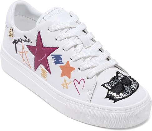 Karl Lagerfeld Women's Cate Ikonic Lace-Up Sneaker in Kuwait