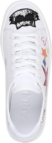 Karl Lagerfeld Women's Cate Ikonic Lace-Up Sneaker in Kuwait