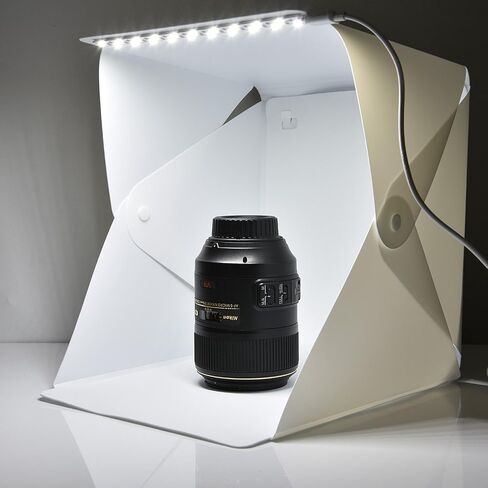 Mini Photo Studio Light Box, Photo Tent Kit, Portable Folding Photography Light Tent with 4 Colors Backgrounds in Saudi Arabia