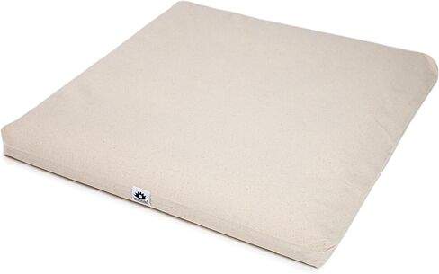 Waterglider International Zabuton, Eclipse line, Buckwheat Filled Meditation Cushion, 23" x 23" in Saudi Arabia