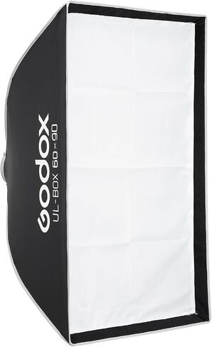 Godox ul -series softbox 24''x35 '' / 60x90cm مستطيل سريع الإفراج المظلة Softbox قابلة للطي للضوء لتصوير المنتج وإضاءة الطاولة - Bowens Mount compatible in Saudi Arabia